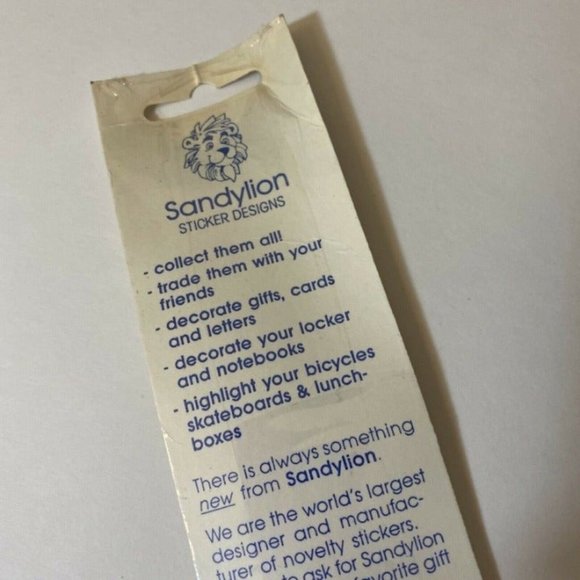 Vintage Sandylion Mother Of Pearl Fish Stickers - Picture 5 of 5